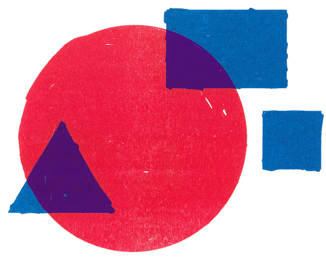 red blue track icon